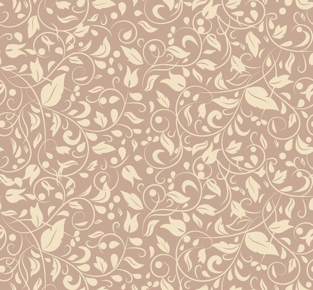 Elegant stylish abstract floral wallpaper. Seamless pattern.のイラスト素材