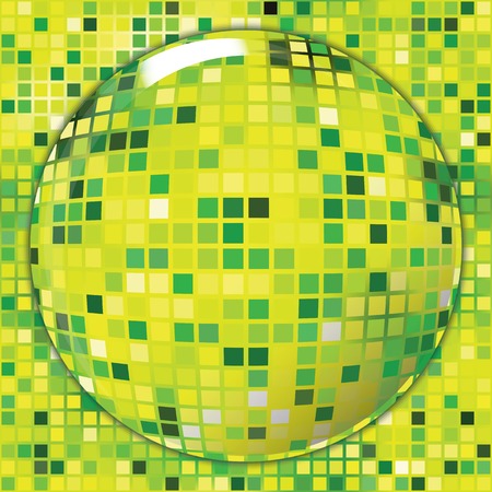 abstract mosaic background, seamless pattern, lens effectのイラスト素材