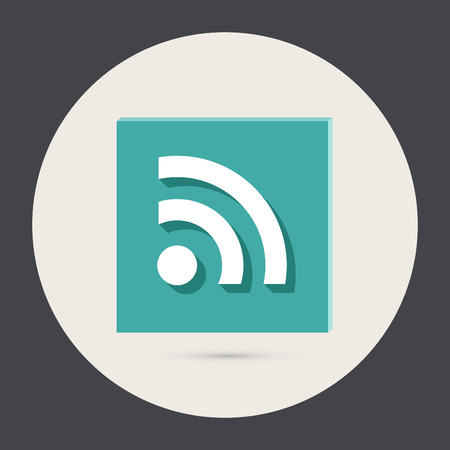 rss symbol.のイラスト素材