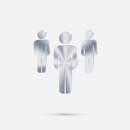 the silhouette of a manのイラスト素材