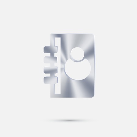 phone address bookのイラスト素材