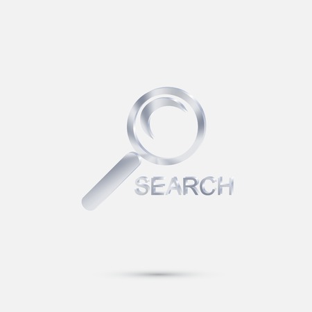 magnifier searchのイラスト素材