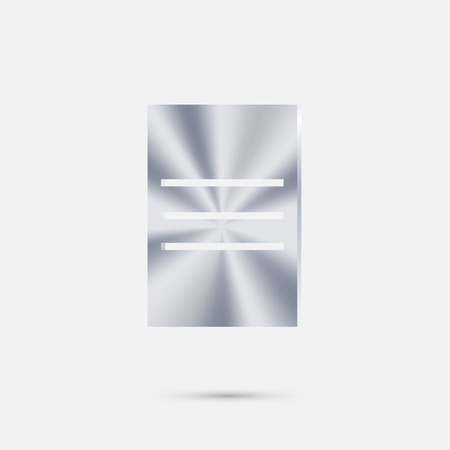 sheet of paper. tablet with paperのイラスト素材