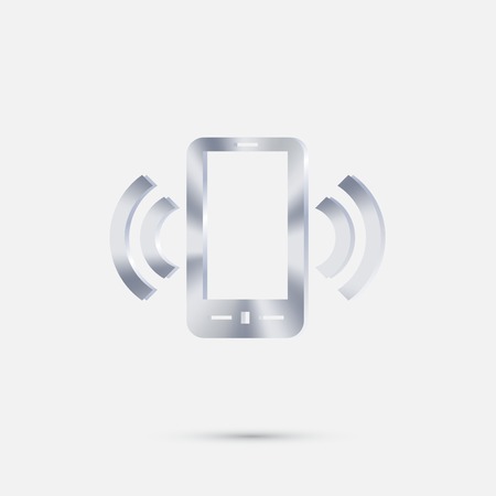 ringing phone, the call.のイラスト素材