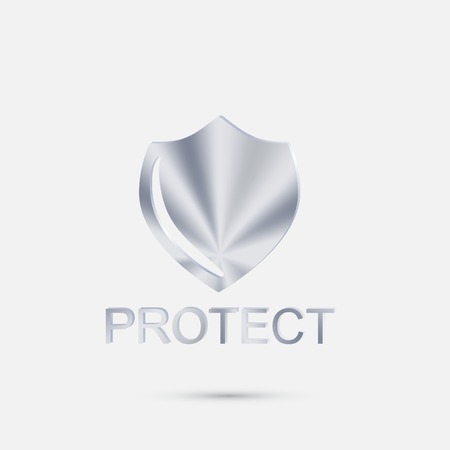 protection shield signのイラスト素材