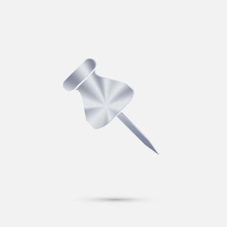 pin for papers sign.のイラスト素材