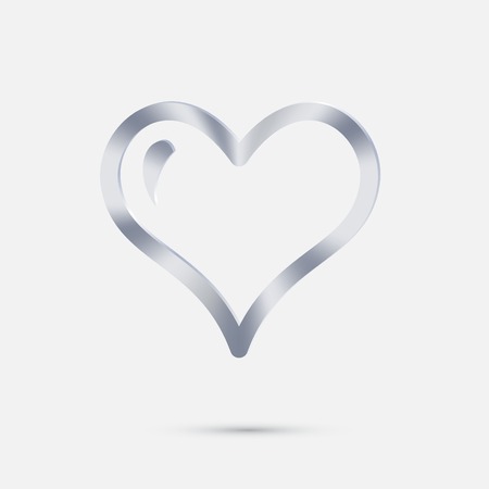heart sign.  valentine iconのイラスト素材