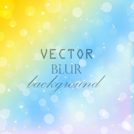 Abstract blur bokeh bright color backgroundのイラスト素材