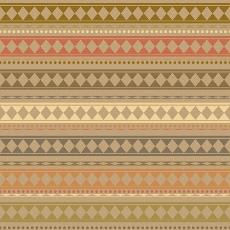 Abstract ethnic texture, seamless fabric pattern.のイラスト素材