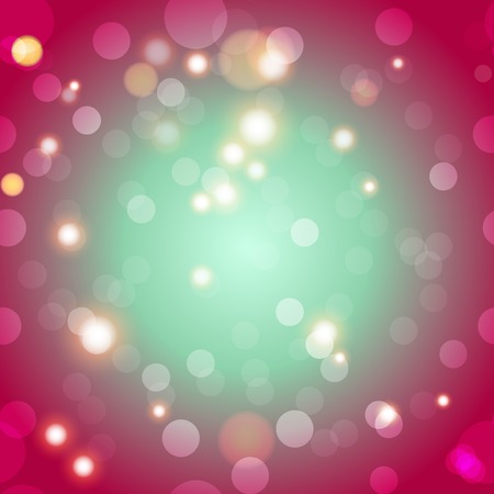 Blur bokeh Abstract bright color background. Sparkles and bokeh. Shiny and glowingのイラスト素材