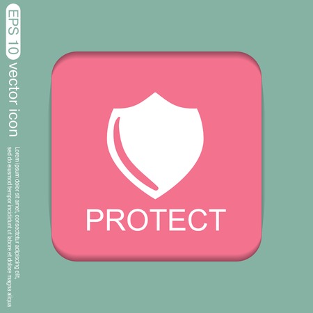 shield, a symbol of protection. shieldのイラスト素材
