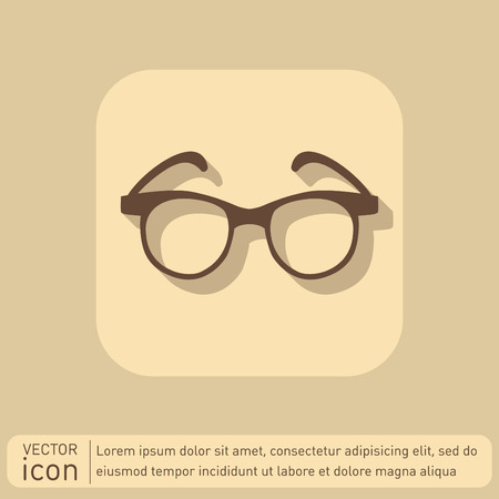 Glasses iconのイラスト素材