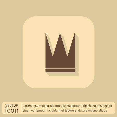 crown iconのイラスト素材
