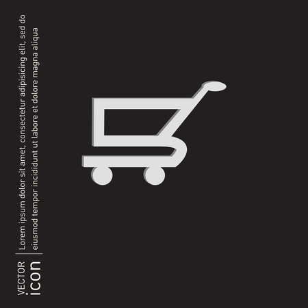 cart online store, Internet shop. basket shoppingのイラスト素材