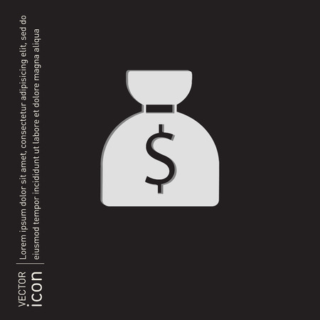 bag of money.のイラスト素材