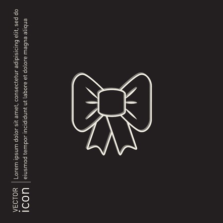 bow iconのイラスト素材