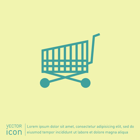 cart online store, Internet shop. basket shoppingのイラスト素材
