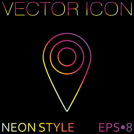 pin location on the map. local pinのイラスト素材