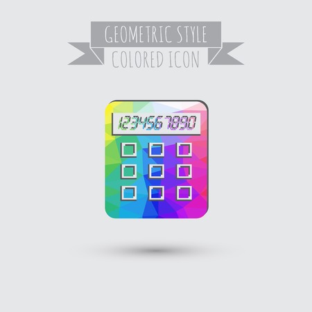 calculator. office signのイラスト素材