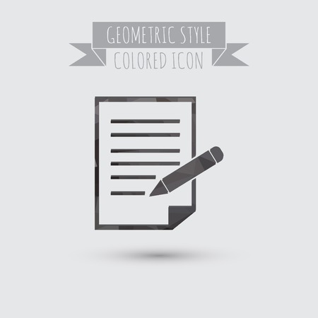 sheet of paper and penのイラスト素材