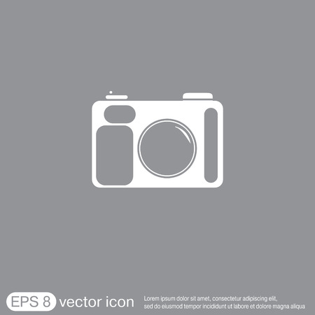 photo cameraのイラスト素材