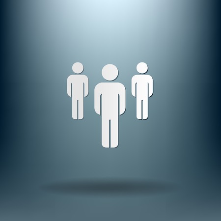 silhouette of a manのイラスト素材