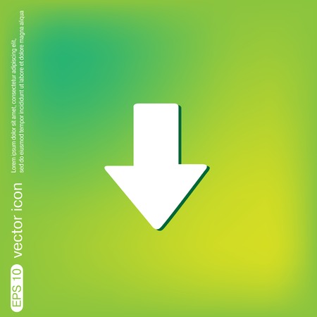 web arrow symbolのイラスト素材