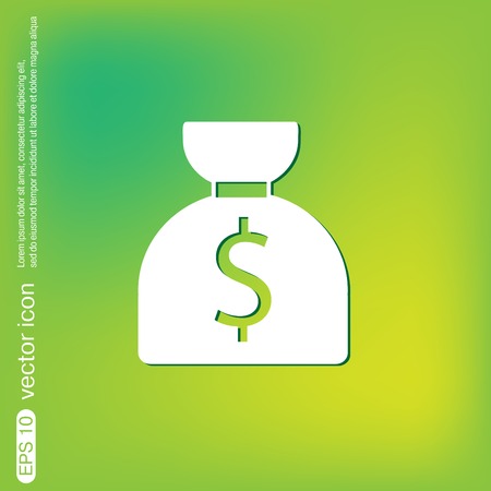 bag of money.のイラスト素材