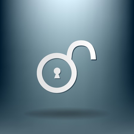padlock symbolのイラスト素材
