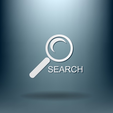 magnifier searchのイラスト素材