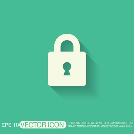 padlock symbolのイラスト素材