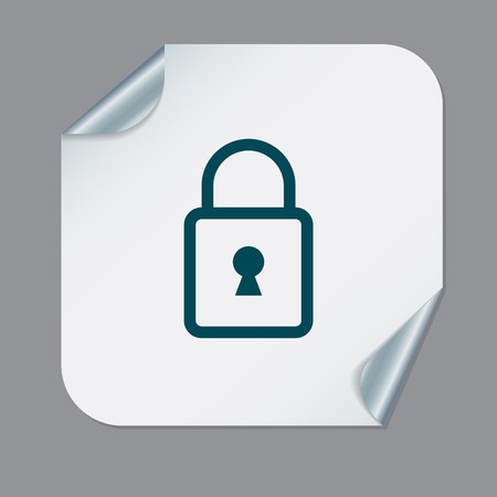 padlock symbolのイラスト素材