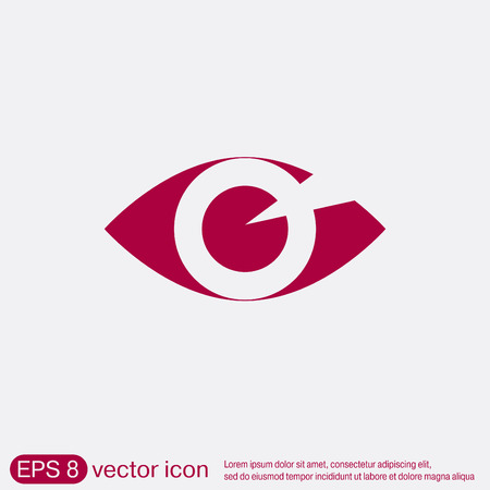 Eye iconのイラスト素材