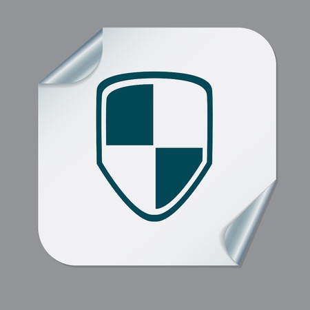 protect shield iconのイラスト素材