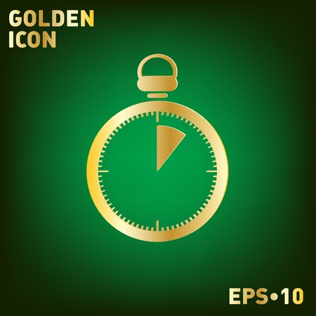 stopwatch sign.のイラスト素材