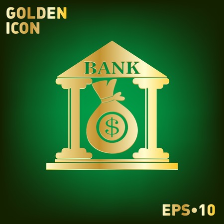 bank building.のイラスト素材