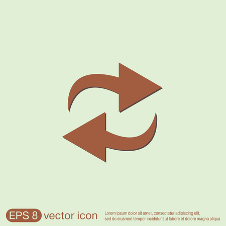 update arrow signのイラスト素材