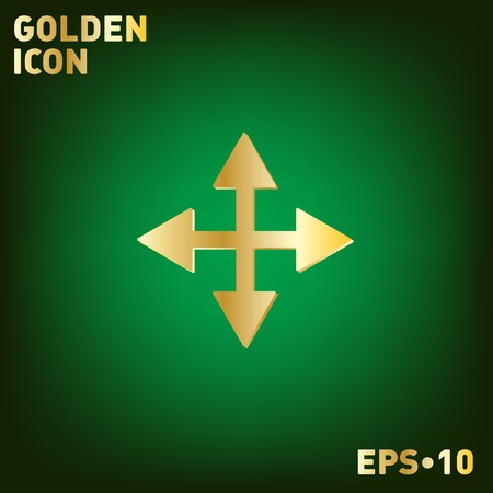 move arrows signのイラスト素材