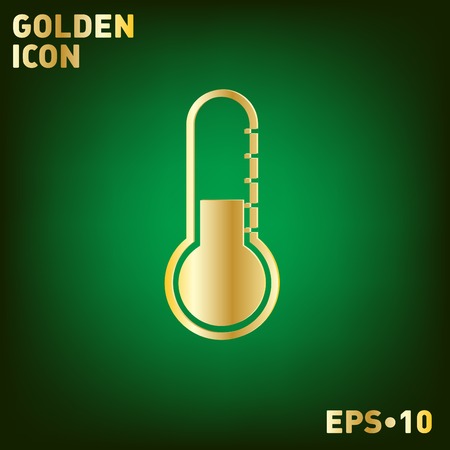 thermometer icon . temperature symbolのイラスト素材