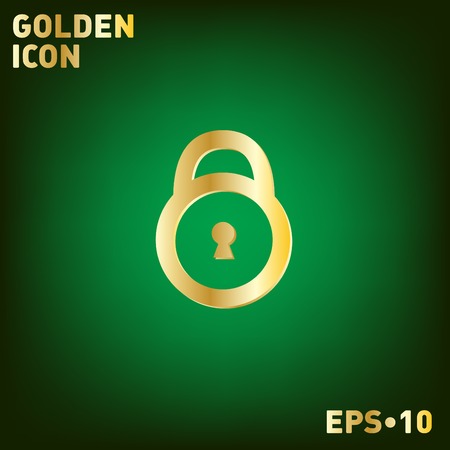 padlock symbolのイラスト素材