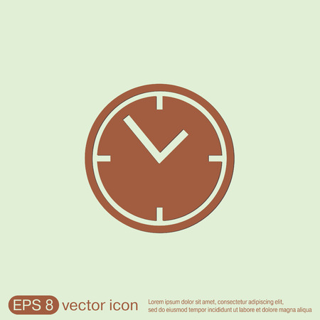 clock watches iconのイラスト素材