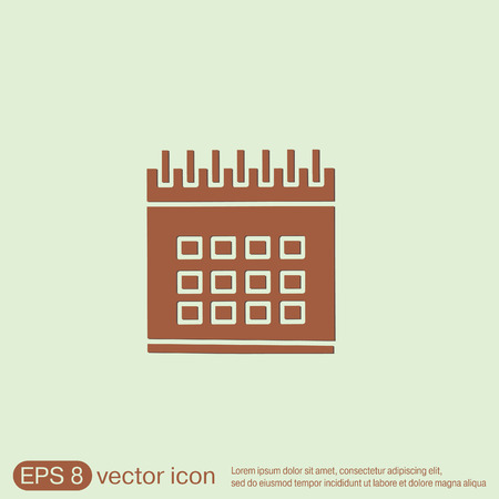 calendar signのイラスト素材