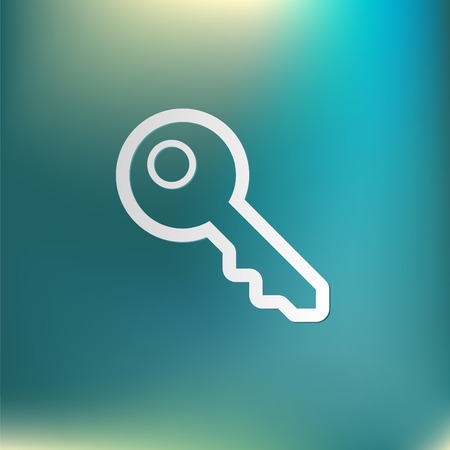 key icon signのイラスト素材