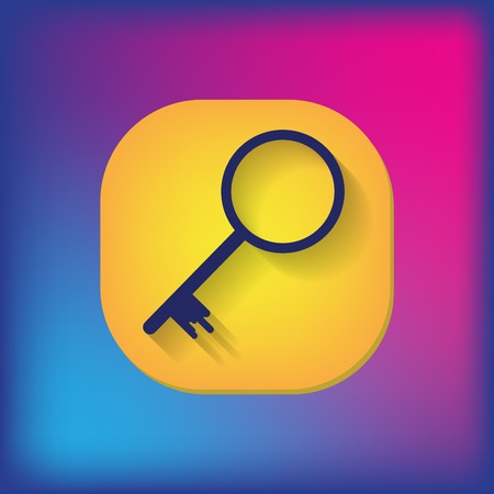 key icon signのイラスト素材