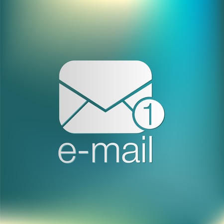 postal envelope sign. e-mail symbol . icon envelope.のイラスト素材