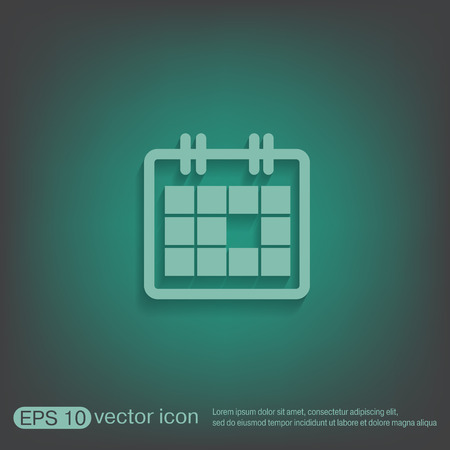 calendar signのイラスト素材