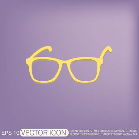Glasses iconのイラスト素材