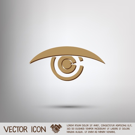 Eye iconのイラスト素材