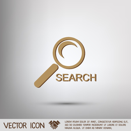 magnifier searchのイラスト素材