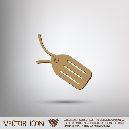 Label icon buttonのイラスト素材